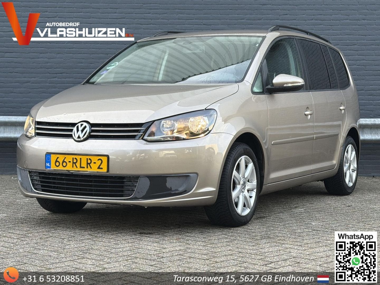Volkswagen Touran 1.2 TSI Comfortline BlueMotion | Cruise |, Auto's, 139 g/km, Zwart, Beige, Bedrijf