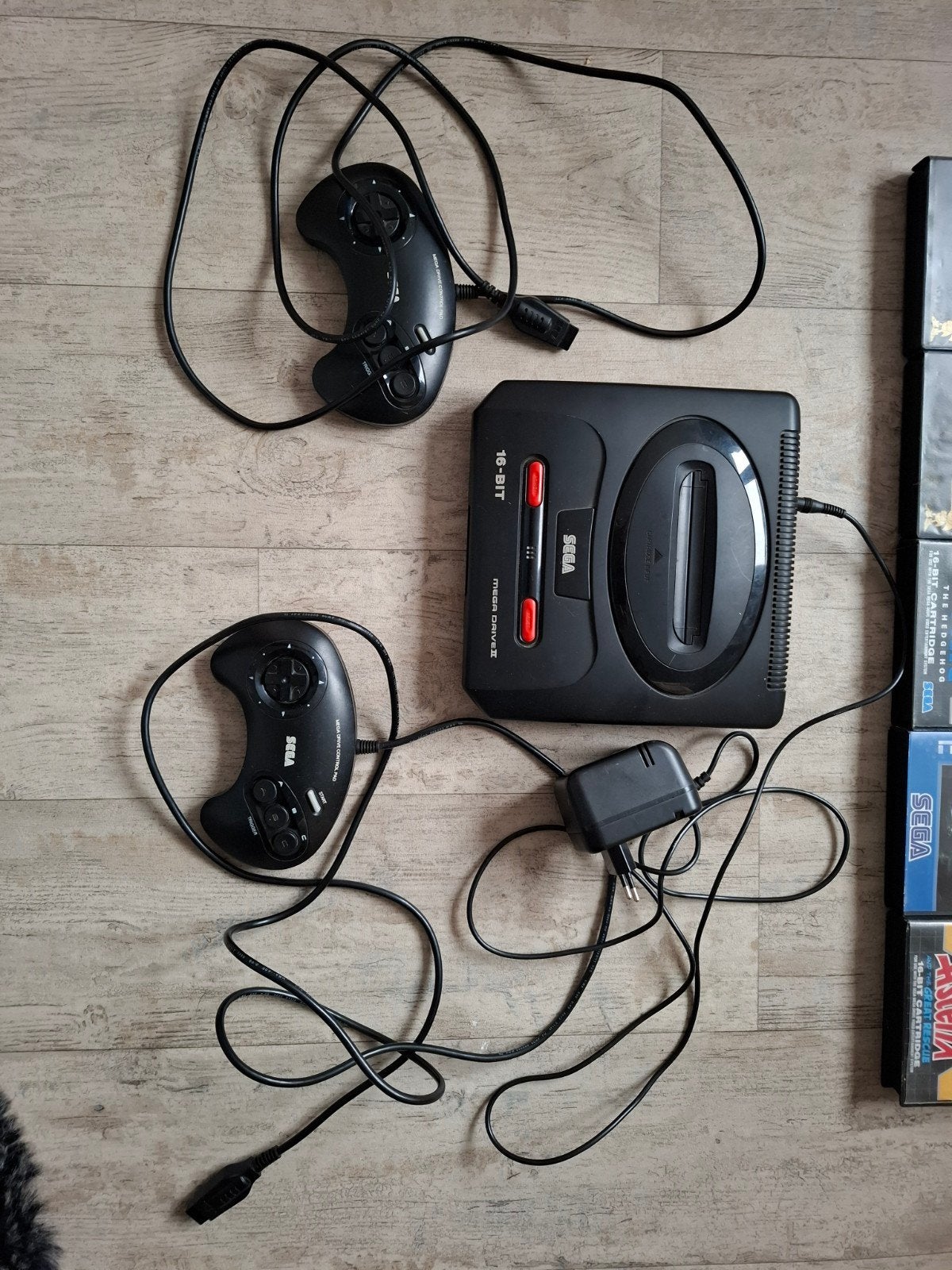 Sega Megadrive II, Consoles de jeu & Jeux vidéo, Mega Drive, Enlèvement, Utilisé, Avec jeux