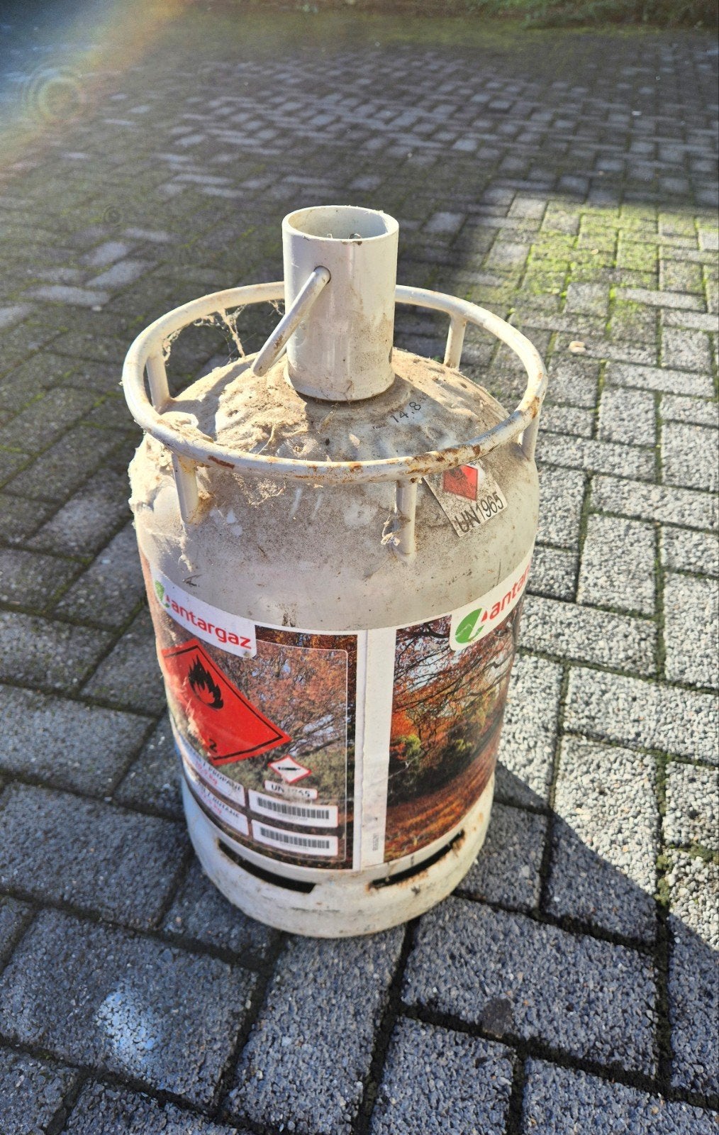 Bouteille de gaz 14,8 kg, Jardin & Terrasse, Enlèvement