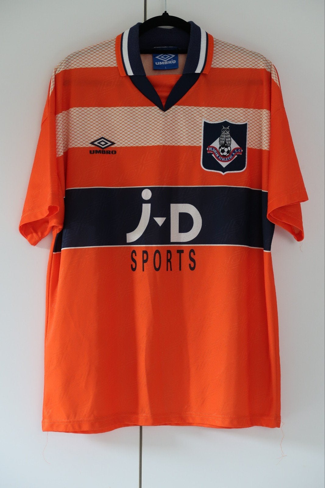 Voetbalshirt Oldham Athletic AFC, Ophalen of Verzenden