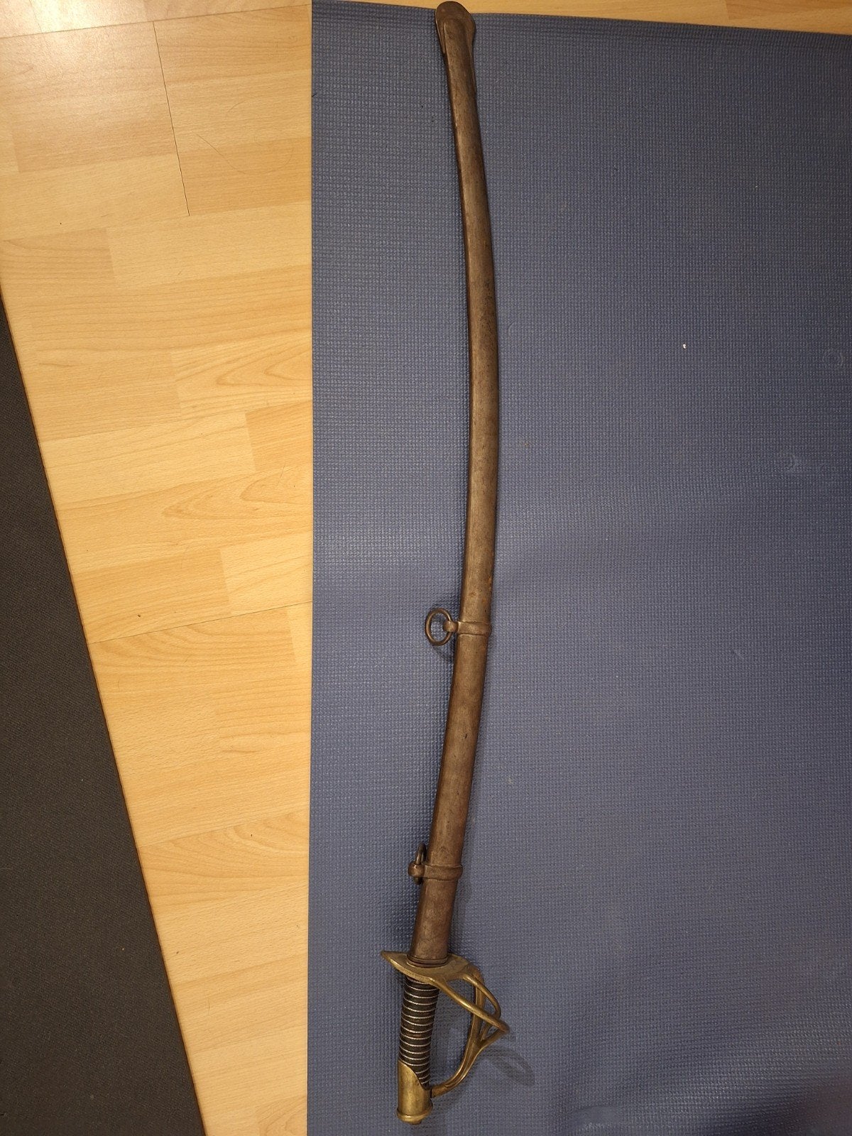 sabre US M1860 cavalerie légère 1862, Collections, Enlèvement