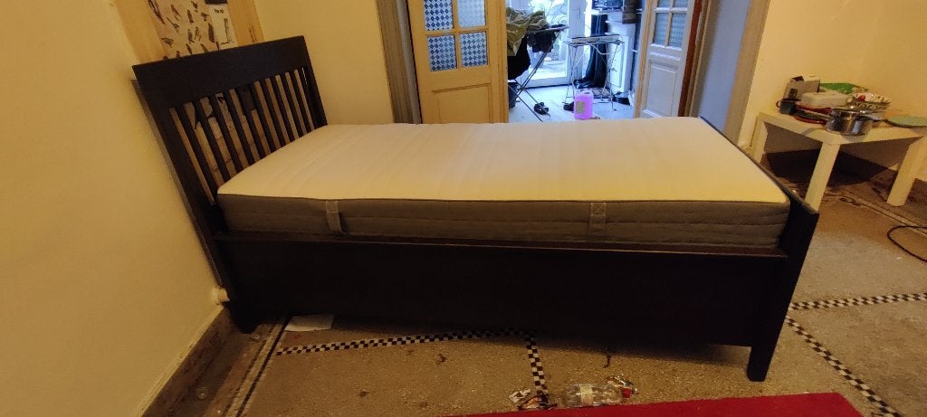Ikea bed, Ophalen, Gebruikt, 90 cm, Eenpersoons