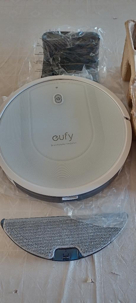 Robot aspirateur + balai - Eufy RoboVac G10 Hybrid-White, Electroménager, Aspirateurs, Neuf, Aspirateur robot, Réservoir, Enlèvement ou Envoi