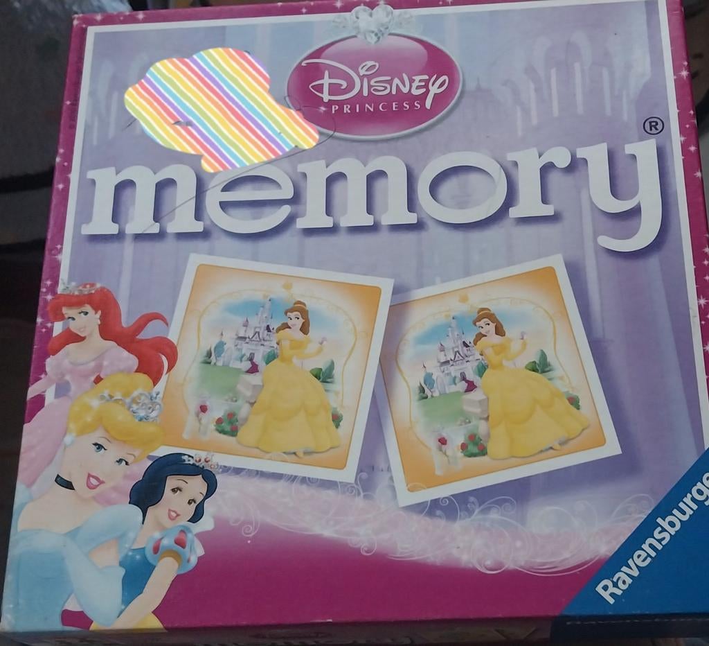 Jeu Disney mémory, Trois ou quatre joueurs, Enlèvement ou Envoi, Utilisé, Disney