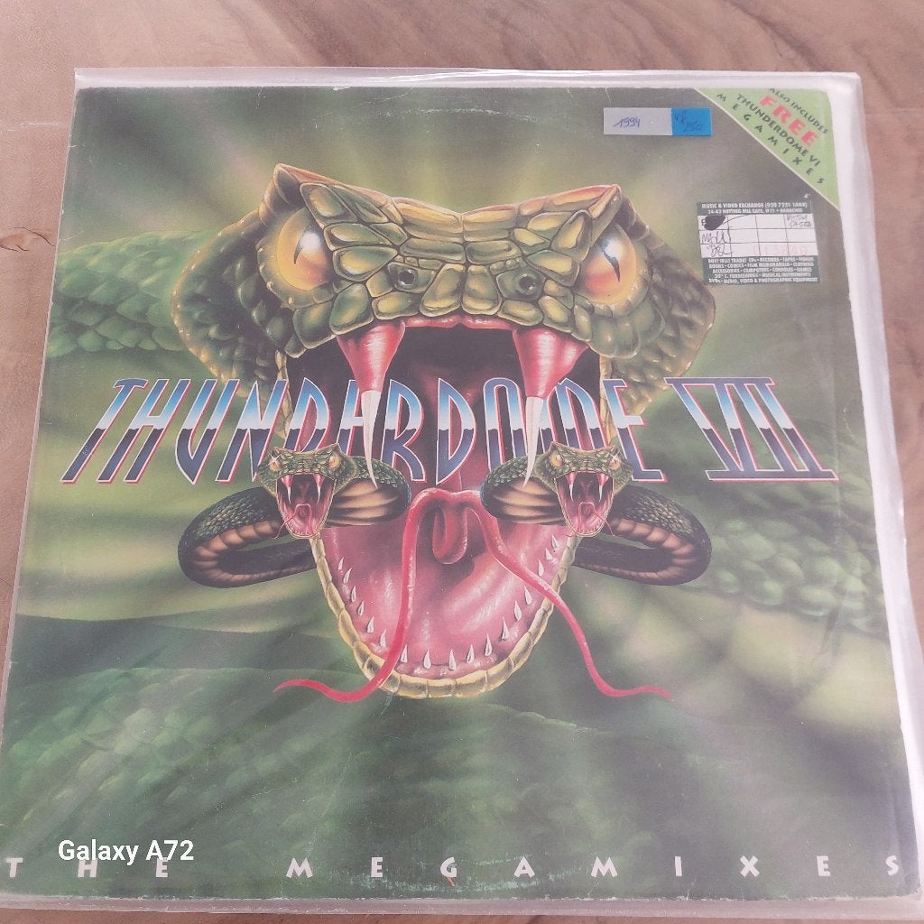 thunderdome 7 the megamixes 2x12 inch maxi, Cd's en Dvd's, Gebruikt, Hardcore, Ophalen of Verzenden, 12 inch