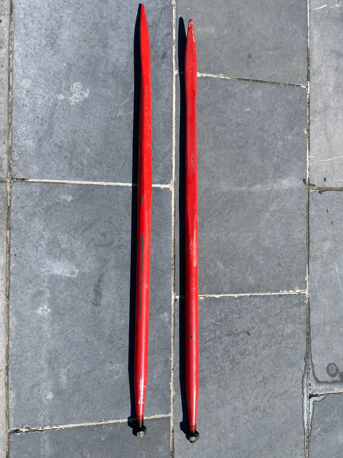 Set strotanden, Zakelijke goederen, Ophalen