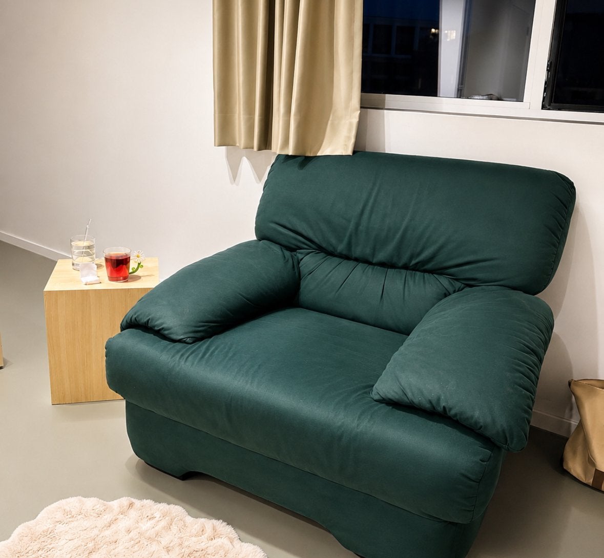 1-persoons fauteuil, Enlèvement, Utilisé, Une personne