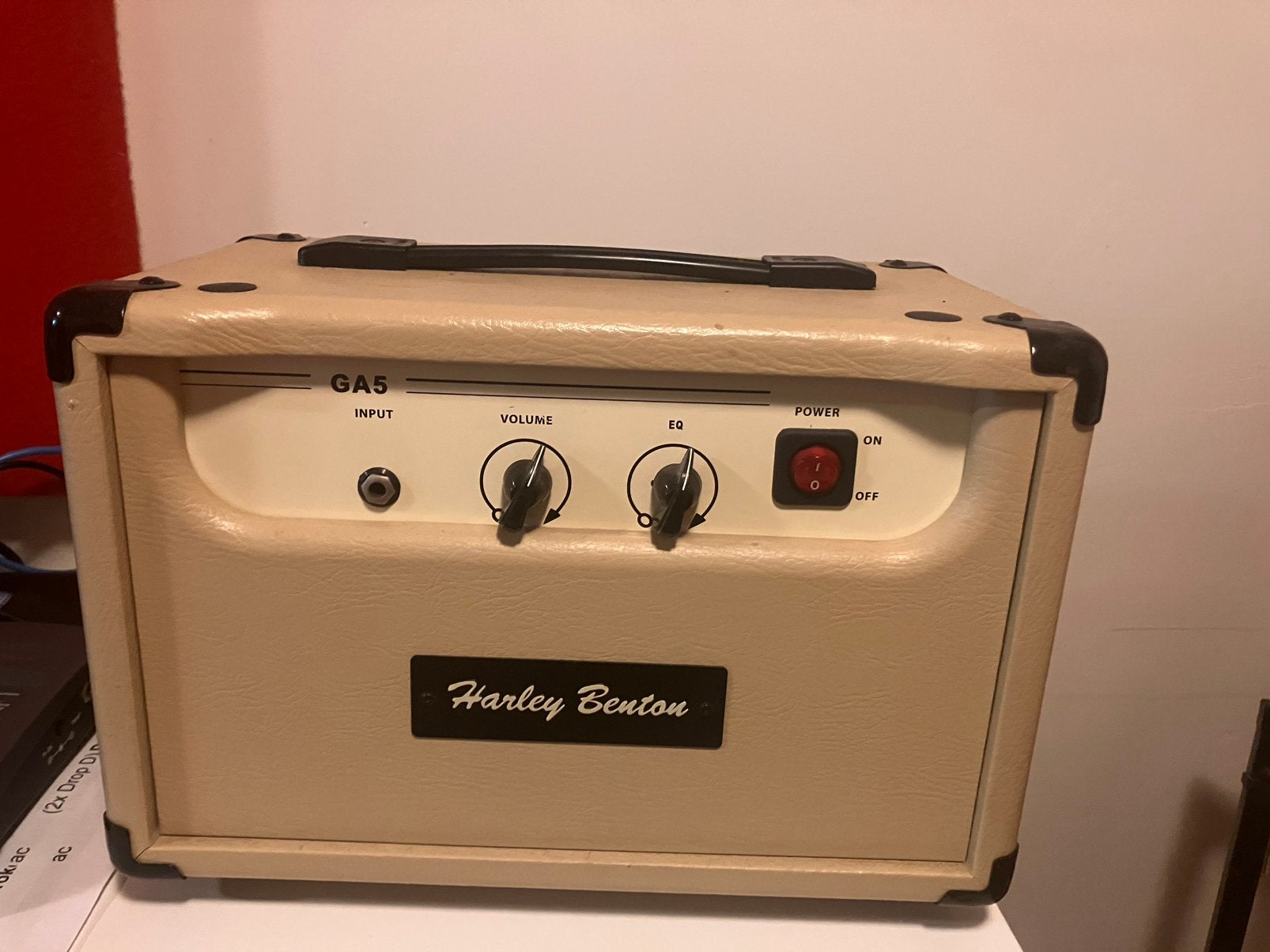 Harley Benton GA5, Ophalen, Zo goed als nieuw