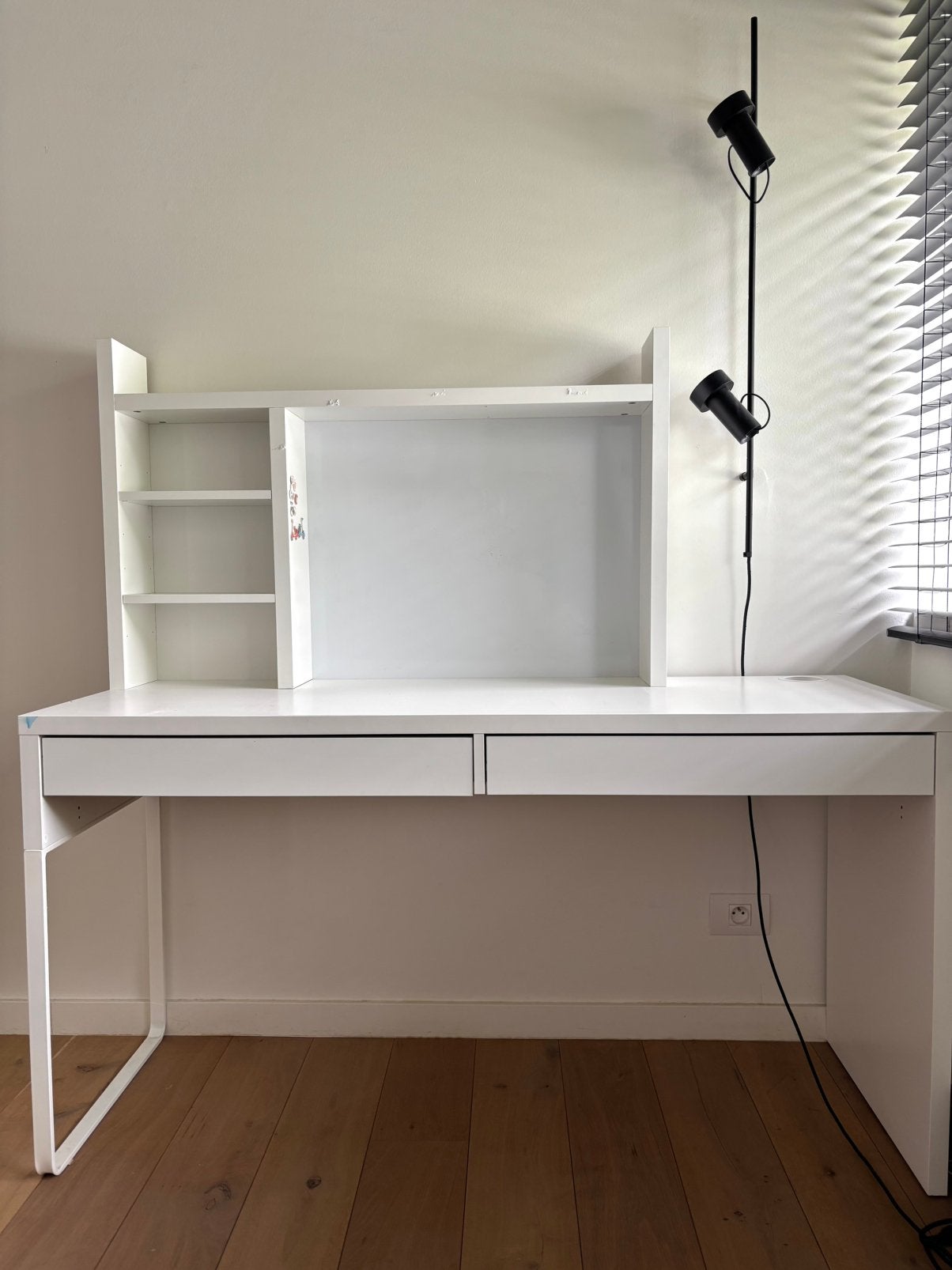 Bureau, Huis en Inrichting, Bureaus, Ophalen, 108 cm, Gebruikt, Hout
