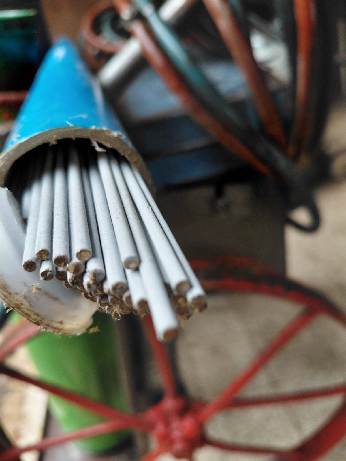 Autogeenlaspost, Doe-het-zelf en Bouw, Ophalen, Gebruikt, IJzer