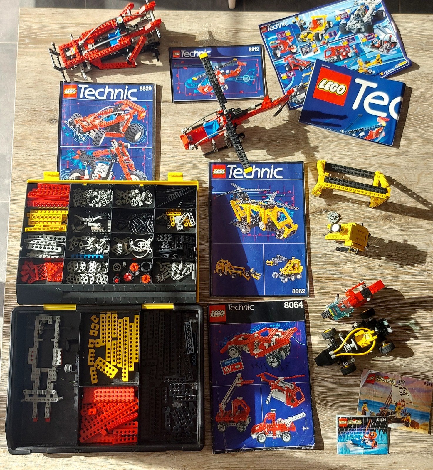 Vintage Lego Technic, Enlèvement ou Envoi, Lego, Utilisé, Technic