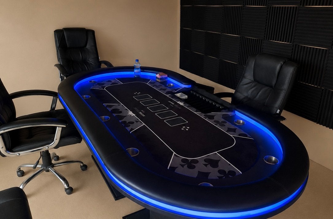 Pokertafel, Hobby en Vrije tijd, Gezelschapsspellen | Kaartspellen, Vijf spelers of meer, Ophalen of Verzenden, Zo goed als nieuw