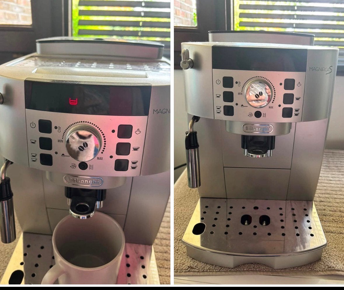 De'Longhi Magnifica FOUTMELDING, Elektronische apparatuur, Koffiezetapparaten, Ophalen, Zo goed als nieuw