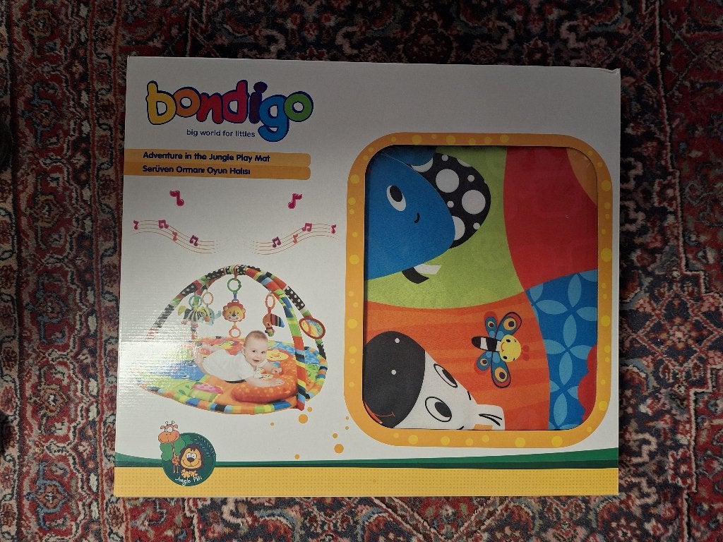 Tapis de jeu Bondigo 80x50cm Comme neuf, Enlèvement, Comme neuf