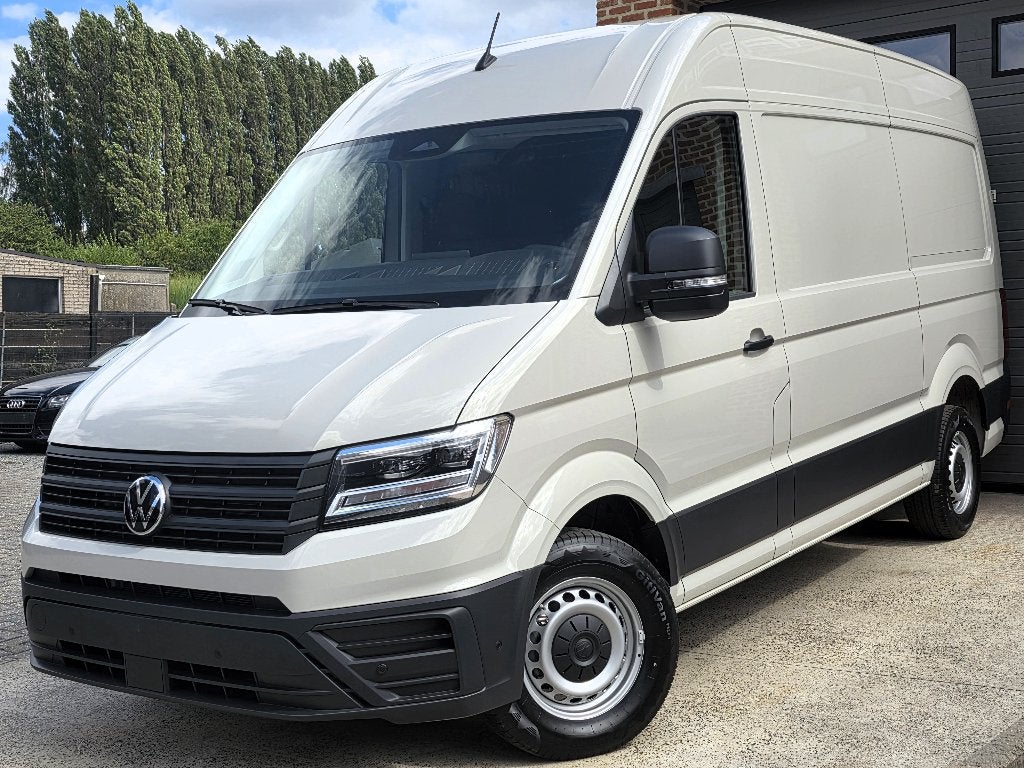 VW Crafter - NIEUW 0KM 2026 4Motion 4x4 177PK - Ascot Grey, Auto's, Bestelwagens en Lichte vracht, Automaat, Stof, Lane Keeping Assist