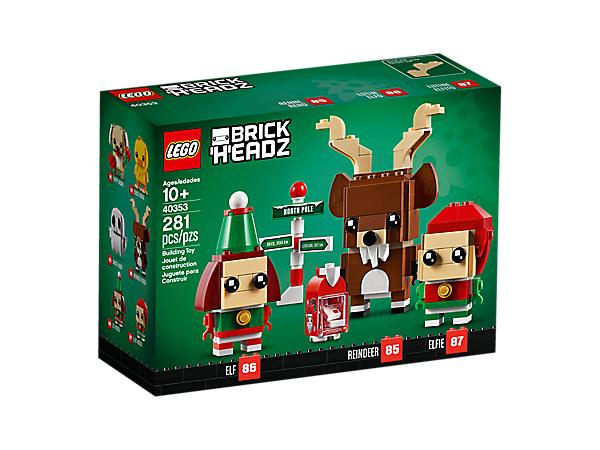 Lego 40353 Brickheadz Rendier Elf Elfie kerst NIEUW, Kinderen en Baby's, Speelgoed | Duplo en Lego, Ophalen, BrickHeadz, Lego