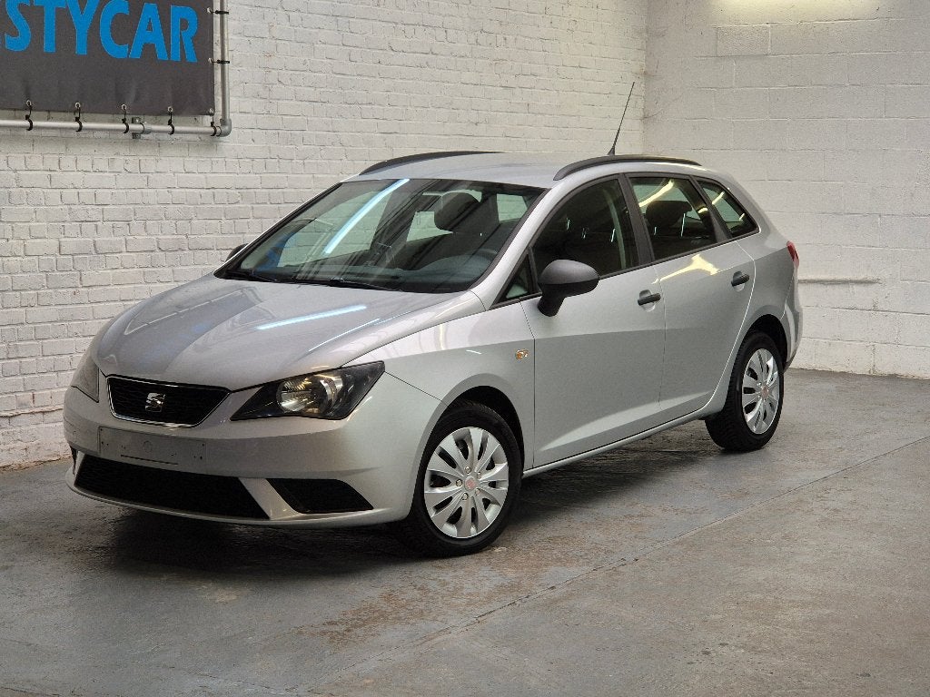 Seat ibiza 1.2i 08/2014 Euro5- Zeer proper - Garantie, Auto's, Stof, 1198 cc, Ibiza, Zilver of Grijs