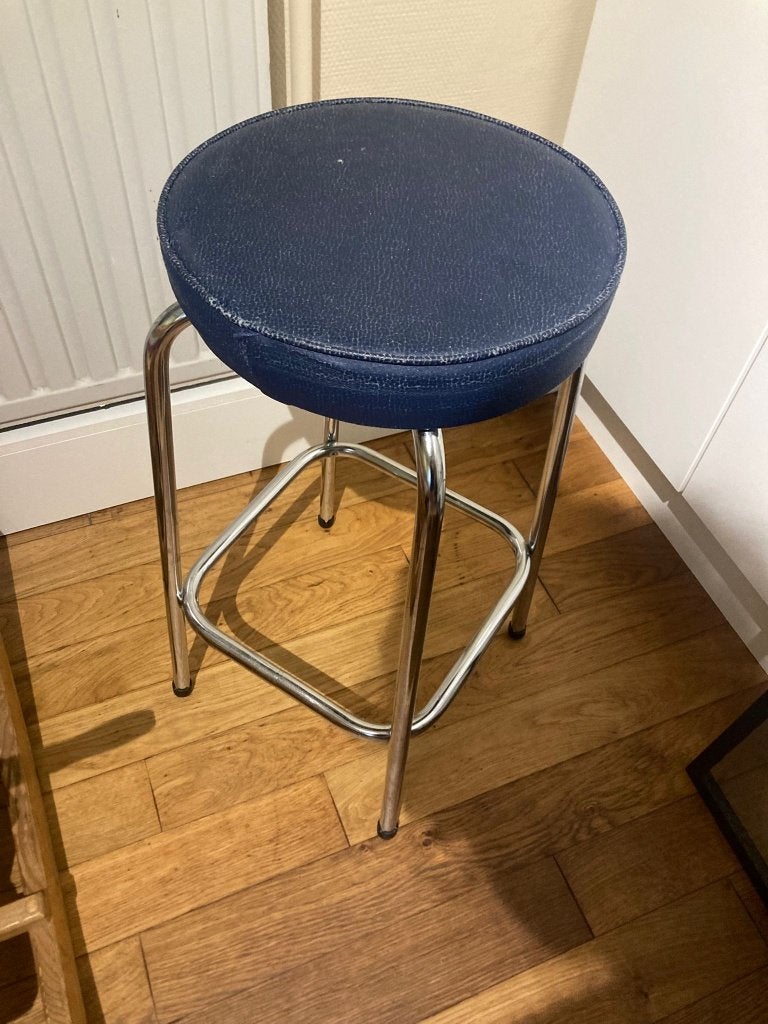 Barkruk, Huis en Inrichting, Barkrukken, Ophalen, Gebruikt, Met voetsteun, 60 tot 90 cm