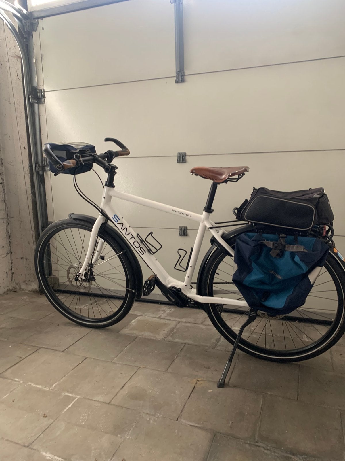 Santos Travelmaster 3+ – Pinion P1.18 18 vitesses, Fietsen en Brommers, Fietsen | Heren | Herenfietsen, Versnellingen, Zo goed als nieuw