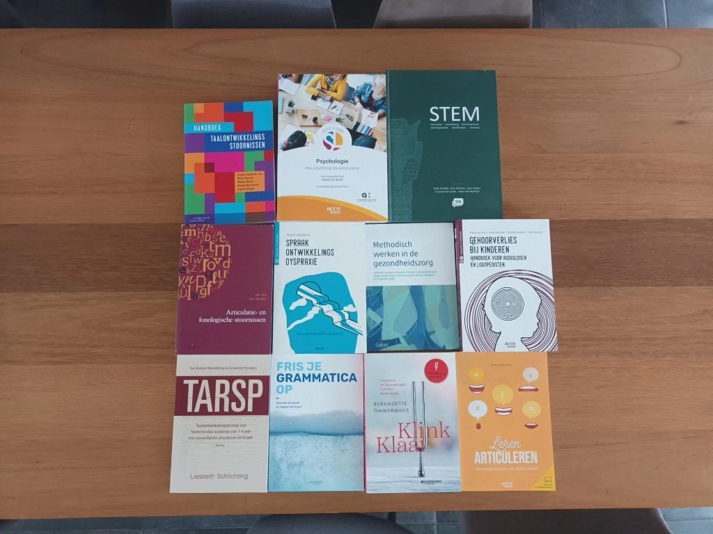 Handboeken - logopedie & audiologie - Arteveldehogeschool, Comme neuf, Enlèvement, Autres matières, Diverse auteurs