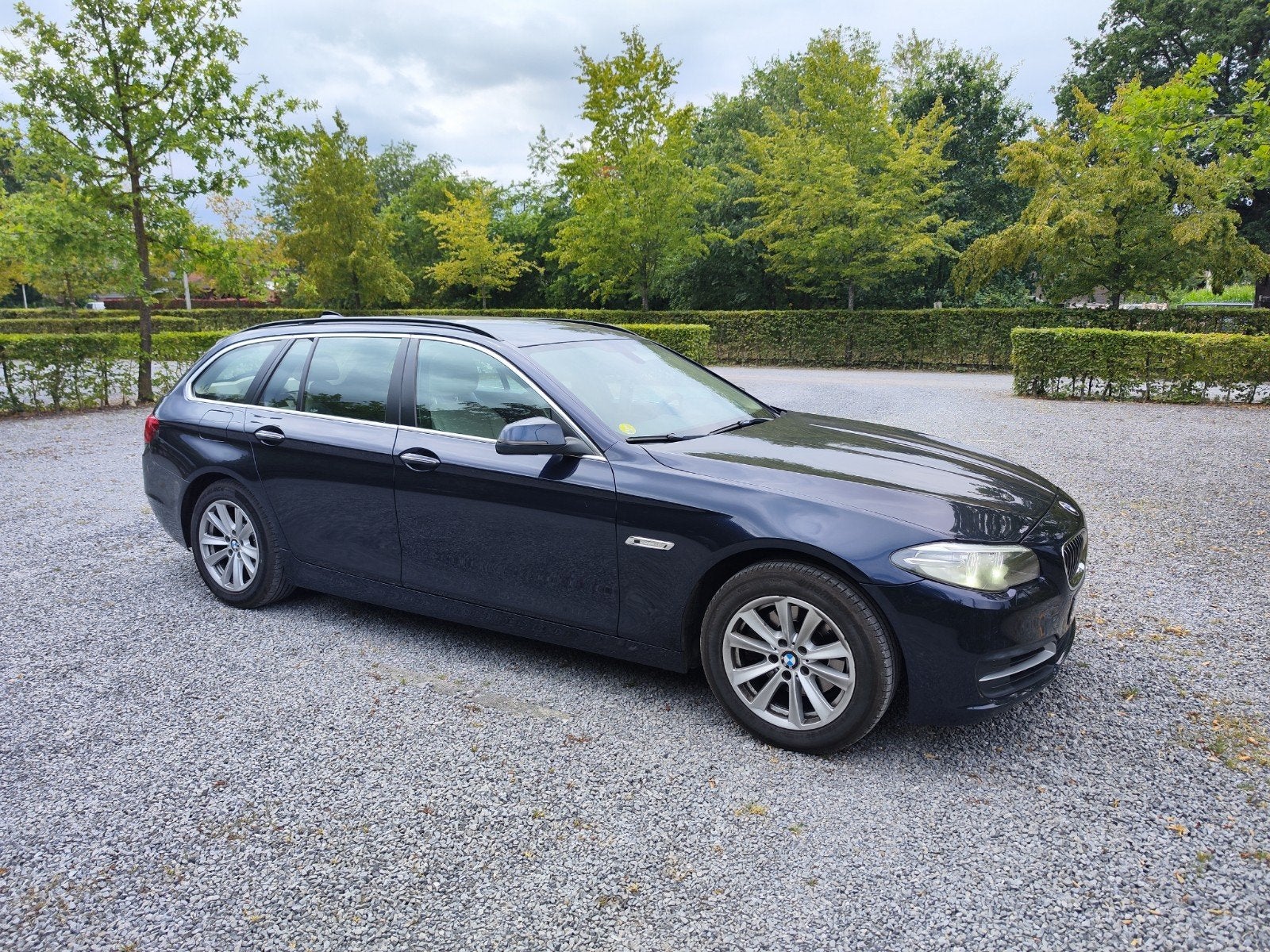 BMW 518d Touring Luxury Line | Navi Professional | Leder, Autos, BMW, Particulier, Série 5, ABS, Caméra de recul, Airbags, Air conditionné