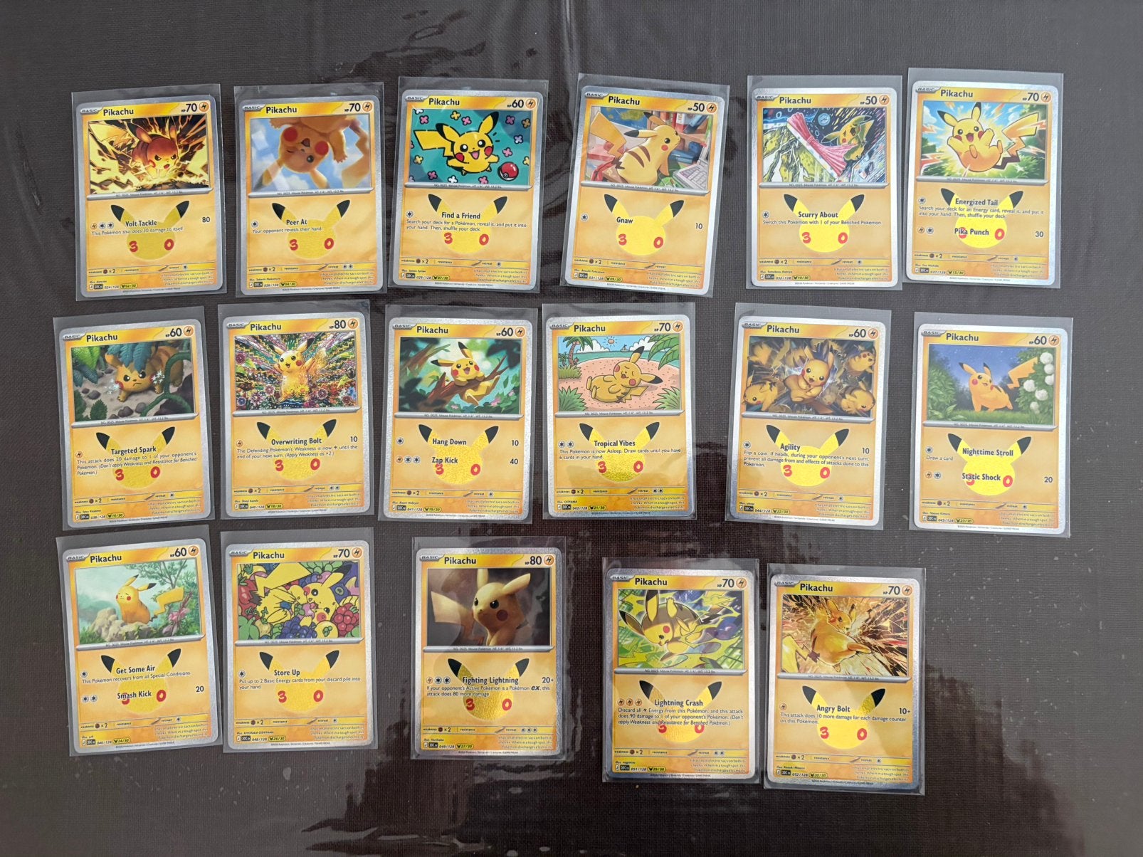 Pokémon 30th Anniversary Celebrations Kaarten, Hobby en Vrije tijd, Ophalen of Verzenden, Zo goed als nieuw