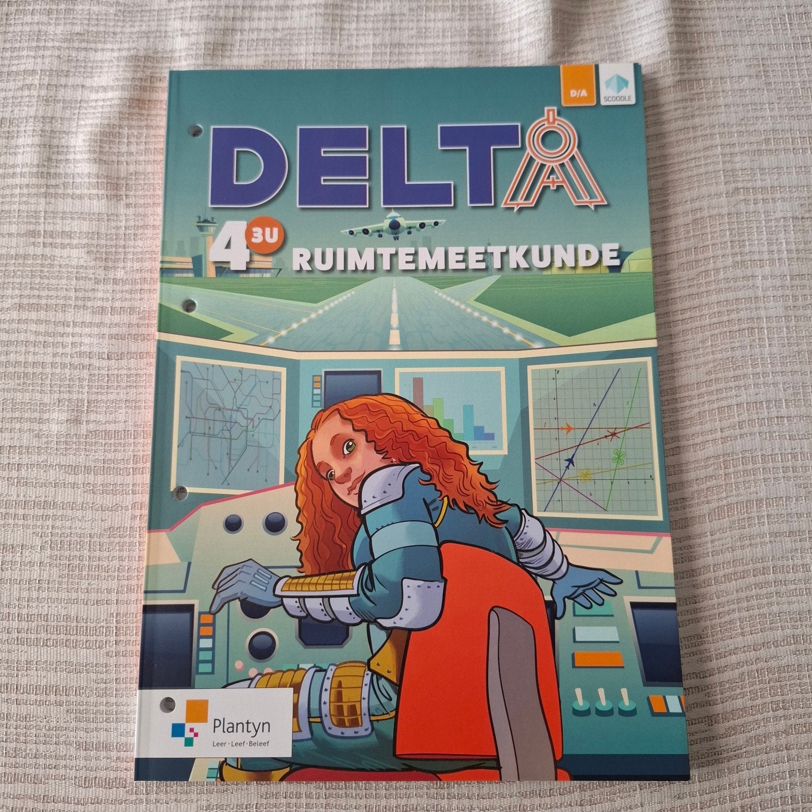 Greet Hex - Leerwerkboek Delta 4 3u Ruimtemeetkunde, Boeken, Schoolboeken, Nederlands, Ophalen