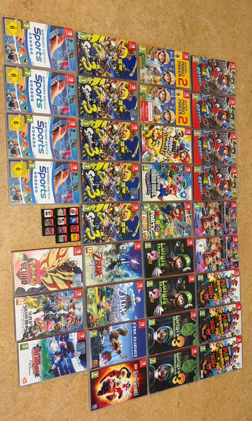 Lots de jeu Nintendo switch, Enlèvement ou Envoi, Comme neuf