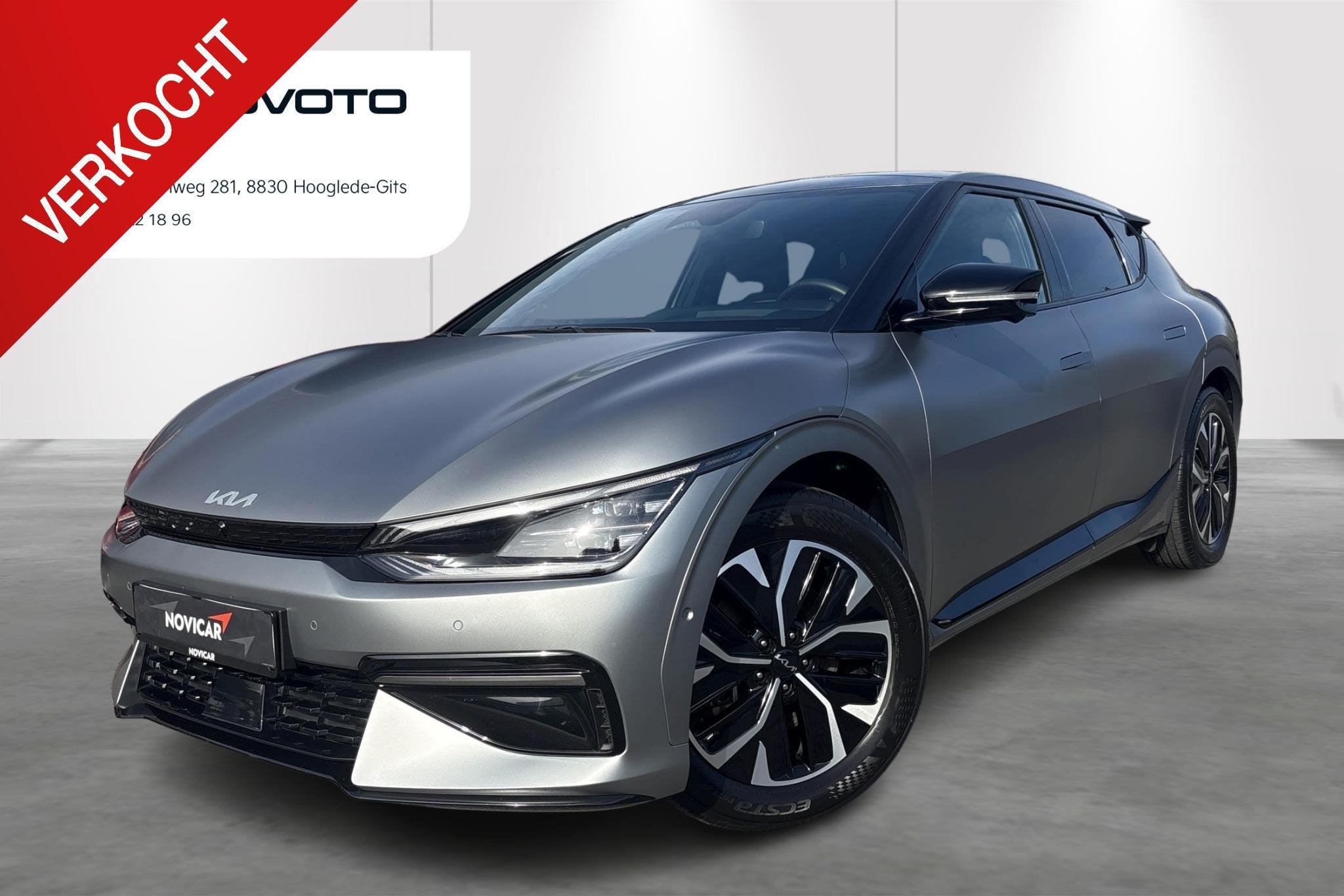 KIA Ev6 BEV 77,4 kWH GT Line AWD, Auto's, Automaat, Stof, Gebruikt, https://public.car-pass.be/vhr/a141fd95-351d-4428-ba58-054840194425