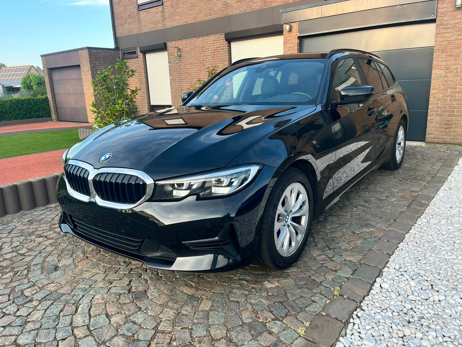 BMW 318i Sport 2.0i B48*12/2020*Entretien du concessionnaire, Autos, BMW, Euro 6, Noir, 5 portes, Automatique