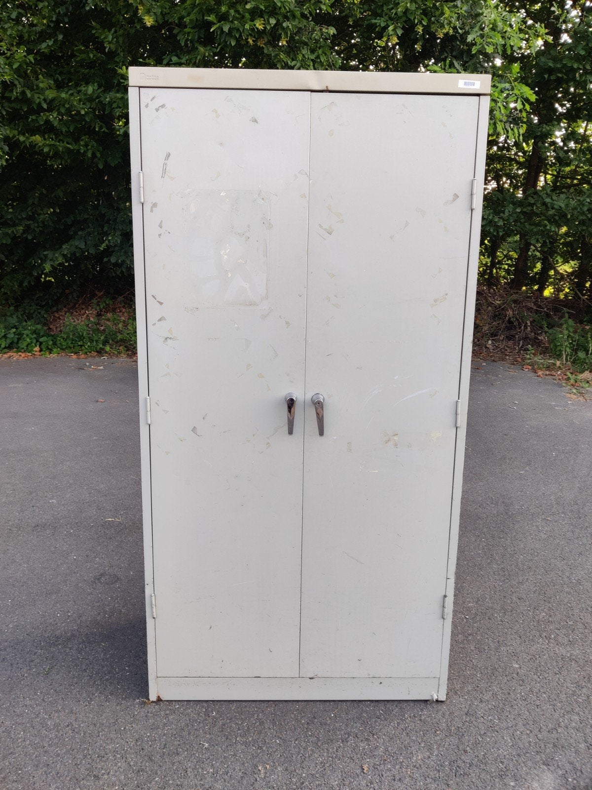 Metalen opbergkast, Huis en Inrichting, Kasten | Overige, Ophalen