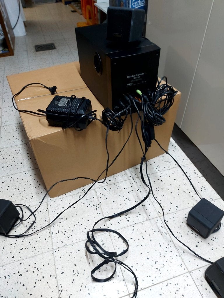 Geluidsinstallatie Creative Desktop Theater 5.1, Audio, Tv en Foto, Verzenden, Gebruikt, Subwoofer