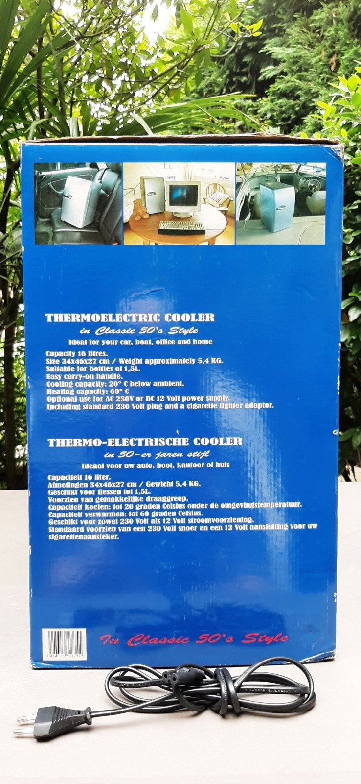 THERMO ELEKTRISCHE COOLER,MINI KOELKAST, Ophalen