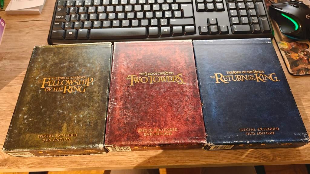 DVDs Lord of the rings (extended dvd editions), Ophalen of Verzenden, Gebruikt