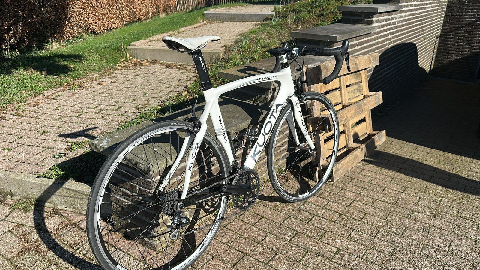 Fiets te koop - Kuota Kharma carbon racefiets, Enlèvement, Comme neuf, Vitesses
