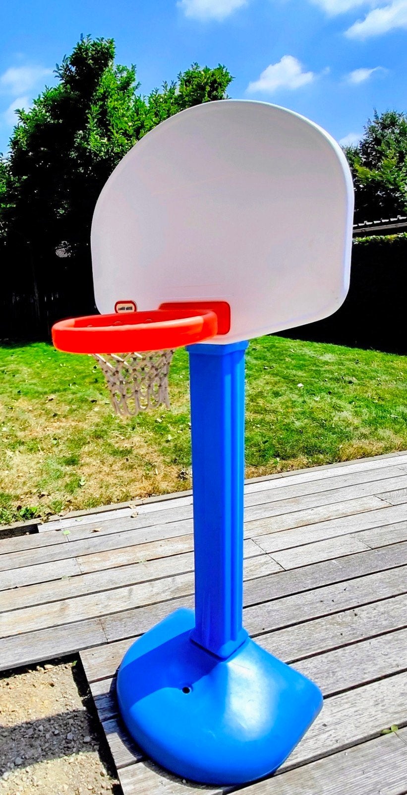 Little Tikes Basketbalset - Verstelbaar (Topstaat!), Sport en Fitness, Basketbal, Ophalen, Zo goed als nieuw, Ring, Bord of Paal
