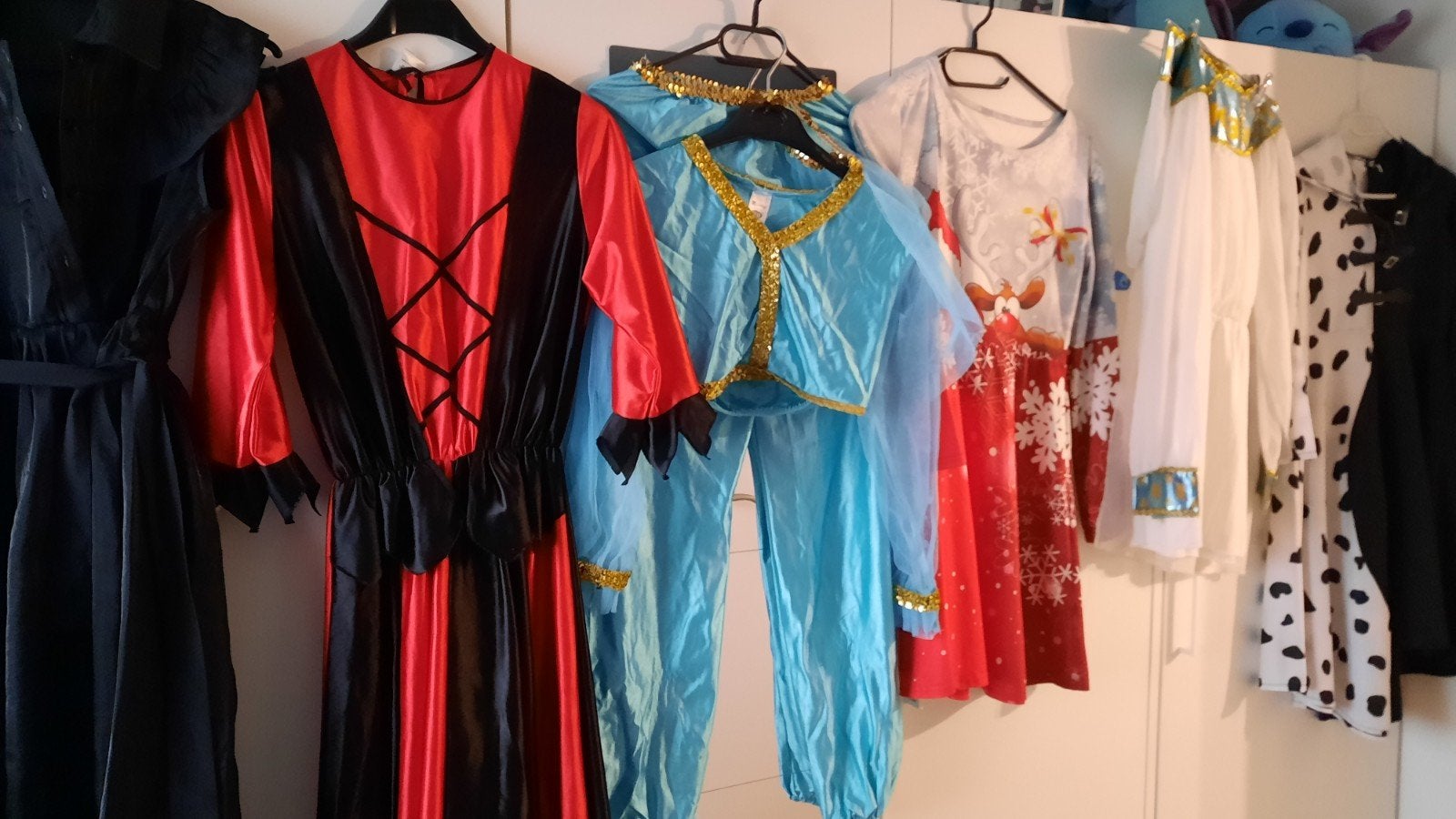 6 stuks verkleedkleding 146a152, Ophalen of Verzenden, Zo goed als nieuw, 146 t/m 152, Meisje