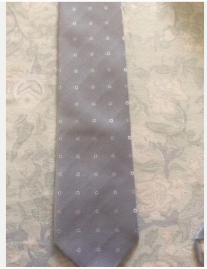 Cravate vintage, Vêtements | Hommes, Cravates, Enlèvement ou Envoi, Comme neuf, Gris, Uni