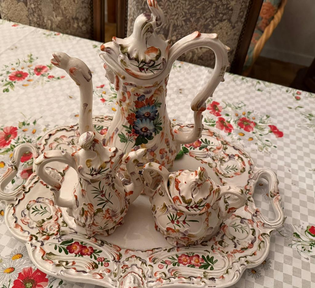 Keramieken theeservies, Ophalen of Verzenden