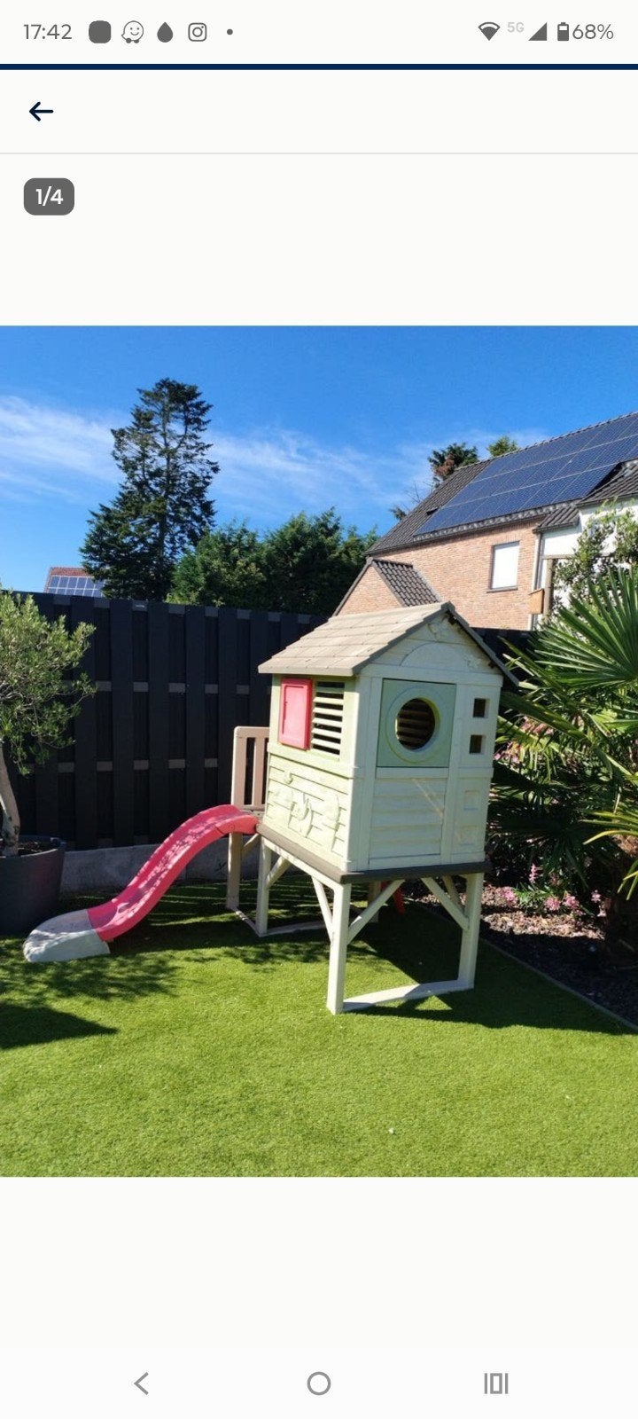 Maison de jeu SMOBY de 2 à 6 m, Enfants & Bébés, Jouets | Extérieur | Cabanes d'enfant, Enlèvement