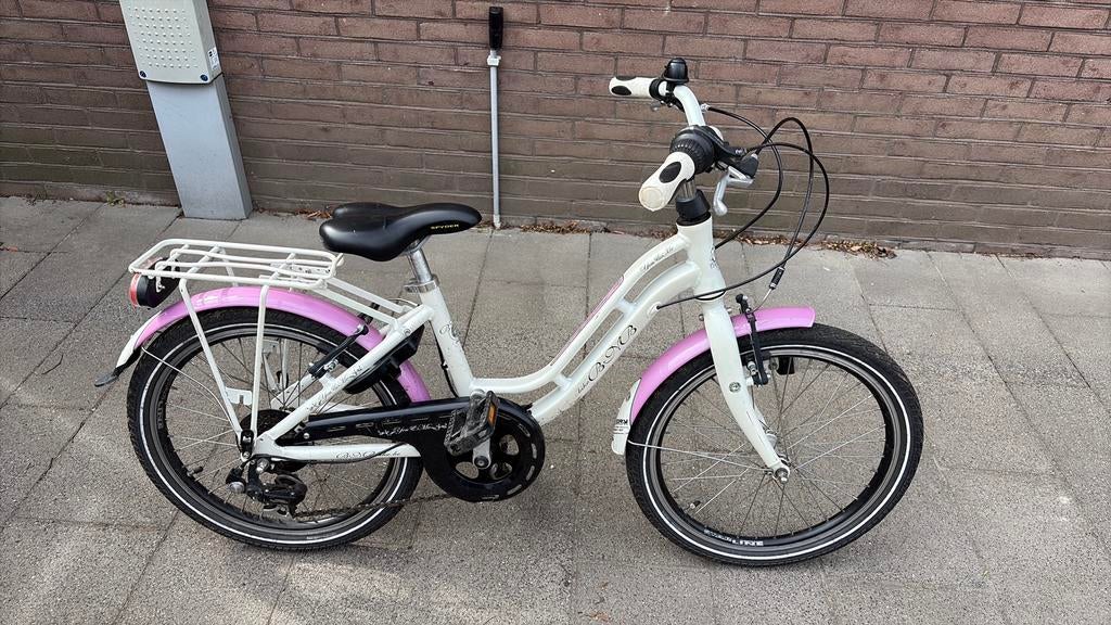 Kinderfiets-16 inch, met 7 versnellingen,, Enlèvement, Utilisé, 16 pouces, Vitesses