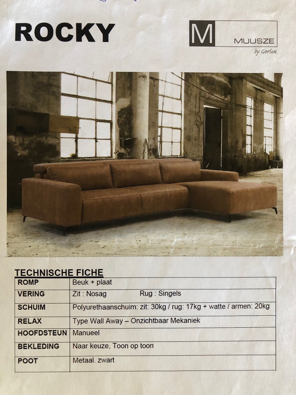 Zetel Rocky, Enlèvement, Comme neuf
