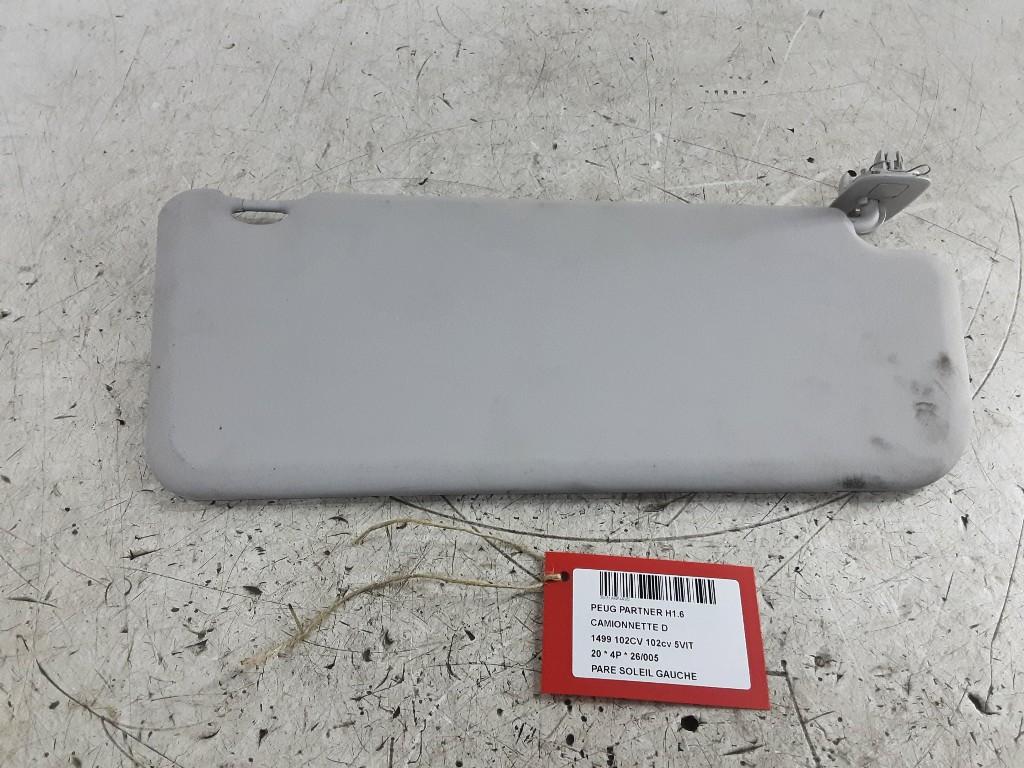 PARE-SOLEIL GAUCHE Peugeot Partner (EA / / EF / EN / EU), Mevr. I. Hauben, Utilisé, Rue de l'Espoir 34 34
4030  GRIVEGNÉE, BE