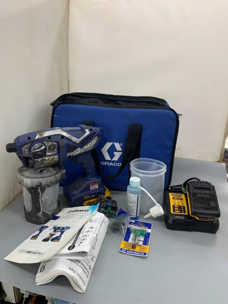 Graco 17N224 Ultra MAX pulvérisateur Airless à batterie, Enlèvement ou Envoi, Utilisé