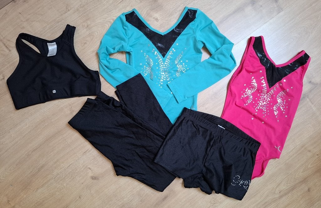 Danskleren / turnkleren / sportkleren setje 10 jaar, Ophalen of Verzenden, Zo goed als nieuw, Maat 134