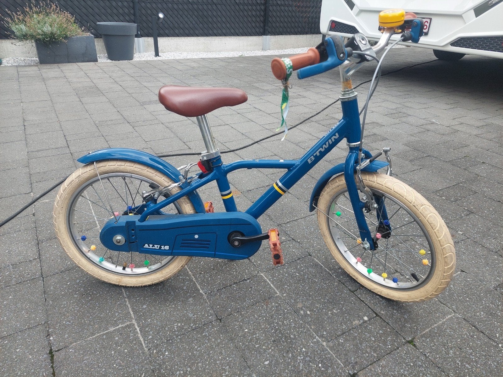 kinderfiets, Fietsen en Brommers, Ophalen, Gebruikt, 16 tot 20 inch, B-TWIN