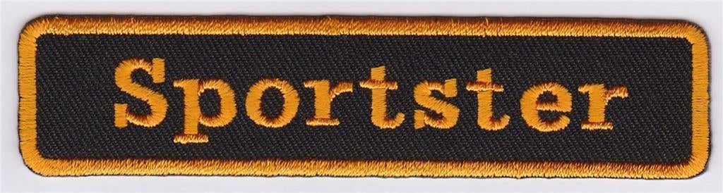 Harley Davidson Sportster stoffen opstrijk patch embleem #1, Envoi, Neuf