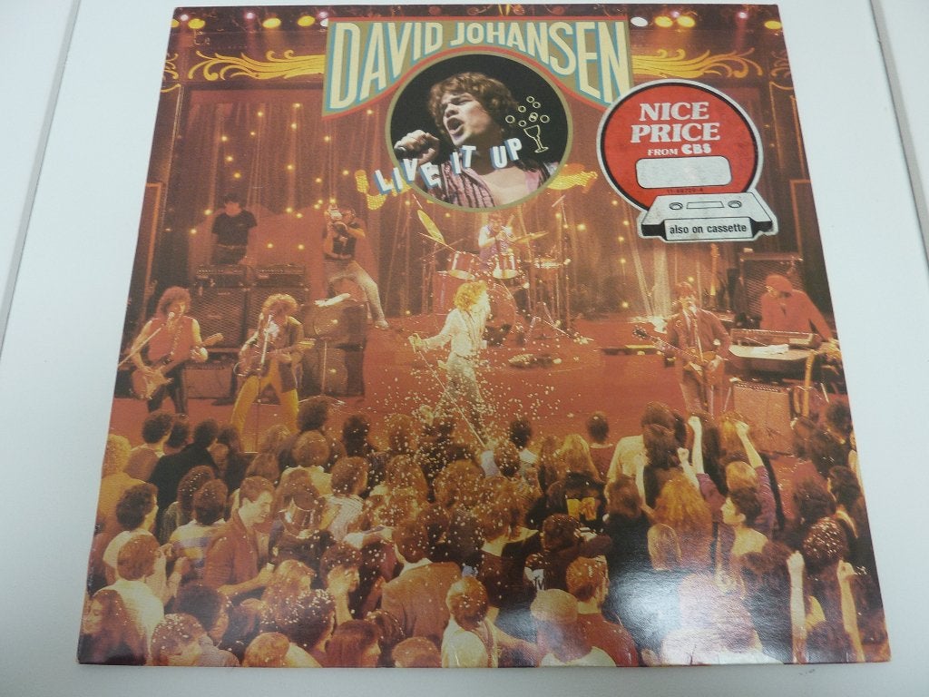 David Johanson - Live It Up, Ophalen of Verzenden, Gebruikt
