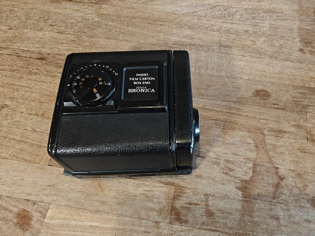 Bronica SQ 120 filmback, Ophalen of Verzenden, Gebruikt, Spiegelreflex