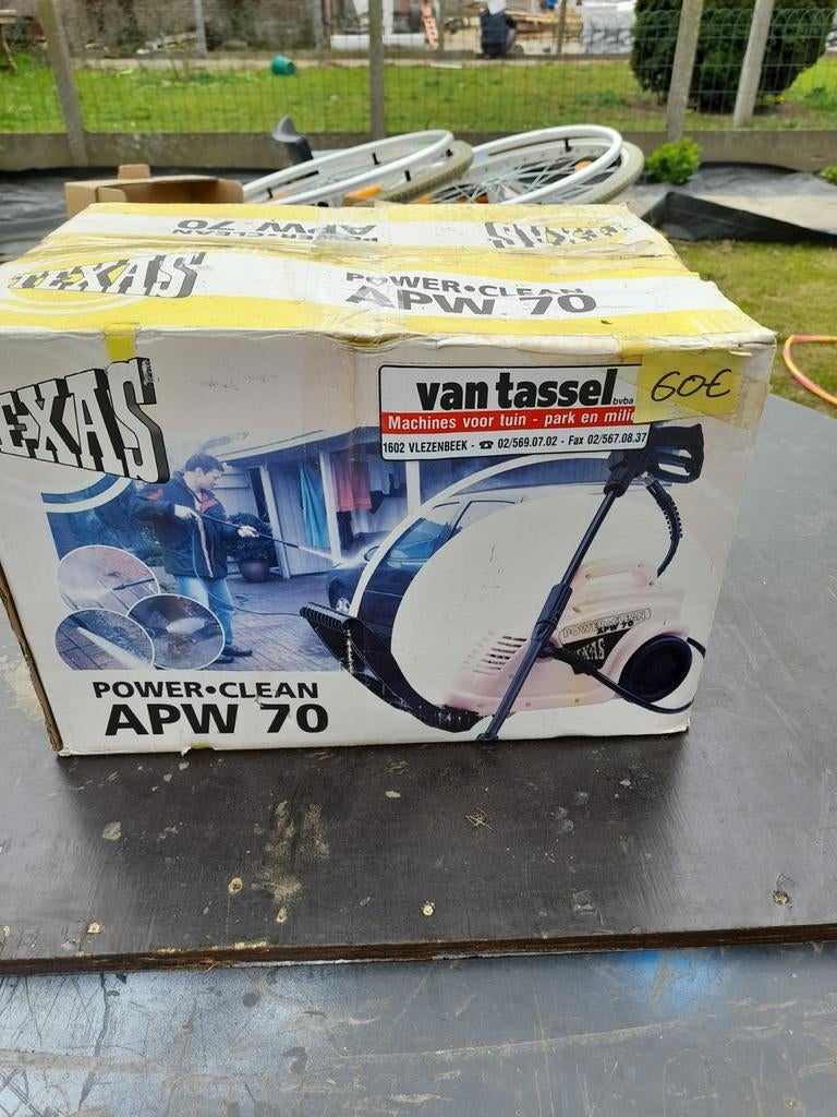 Hogedrukreiniger van power.clean APW 70 TEXAS, Tuin en Terras, Ophalen, Nieuw, Elektrisch, Texas
